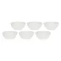 LA PORCELLANA BIANCA LUNIA Set of 6 Porcelain Bowls 12 cm White