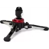 Manfrotto MVMXPROBASE Fluid Monopod Base with FLUIDTECH 3D Movement for XPRO Monopods, Black