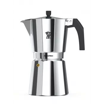 PEZZETTI Italexpress Stovetop Espresso Maker 0.7 L Aluminium Black