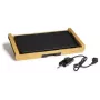 Melchioni Bamboo Grill Electric Table Grill 1800 W Brown 37x27 cm Non-stick Removable Plate