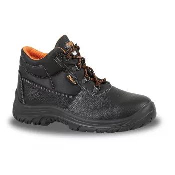 BETA 7243PL/40 High-Cut Leather Safety Boot, S3 SRC, Steel Toe, Size 40