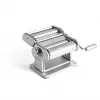 Marcato Atlas+ ICE Manual Pasta Machine, 150 mm Rollers, 10 Thickness Settings, Chromed Steel Body, Ice