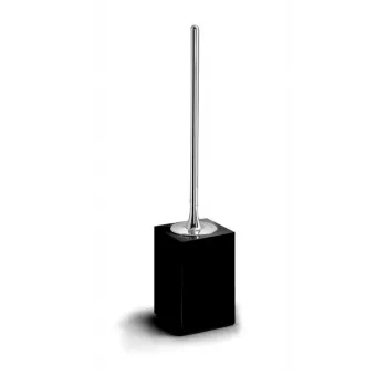 Sofia Freestanding Toilet Brush Holder Black