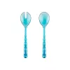 Guzzini Vanity Salad Servers Sea Blue