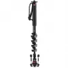 Manfrotto XPRO Monopod+ MVMXPROC5 Carbon Fiber 5-Section Video Monopod with FLUIDTECH Base