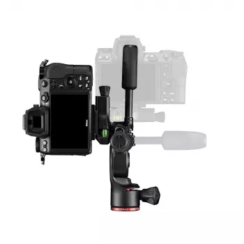 Manfrotto MH01HY-3W 3-Way Hybrid Tripod Head, Technopolymer, 6kg Payload, Arca-Swiss Quick Release, Black