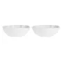 LA PORCELLANA BIANCA Set of 2 Large Round Bowls Villadeifiori - White, 23 cm