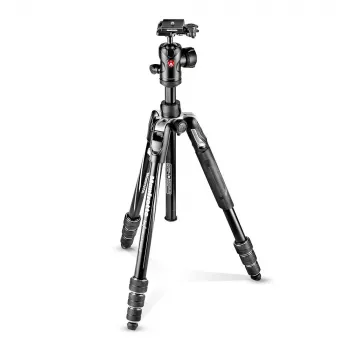 Manfrotto Befree Advanced Travel Tripod with Ball Head, Black (MKBFRTA4BK-BH)