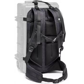 Manfrotto MB PL-RL-TH-HR Pro Light Reloader Tough Harness System for H-55 Roller Bag, Black