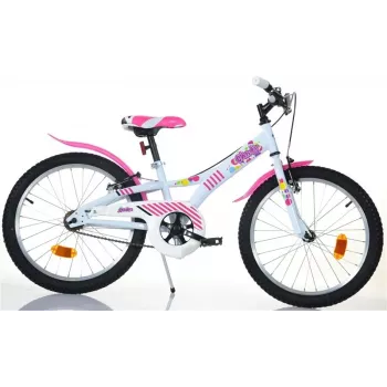 Child Bicycle Candy 20 77330 White/Pink