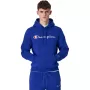 Men's Champion Hooded Sweatshirt Blue 220253 BS008 M
