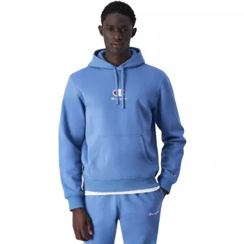Men's Champion Hooded Sweatshirt Blue 220268 BS099 M