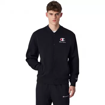 Men's Champion Bomber Sweatshirt Black 220269 KK001 L