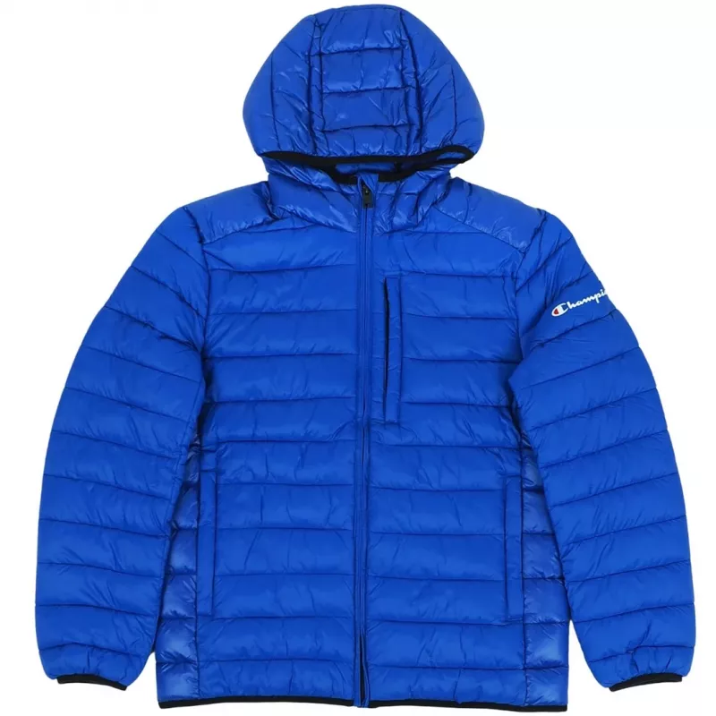 Men's Champion Hooded Jacket Blue 220340 BS008 L