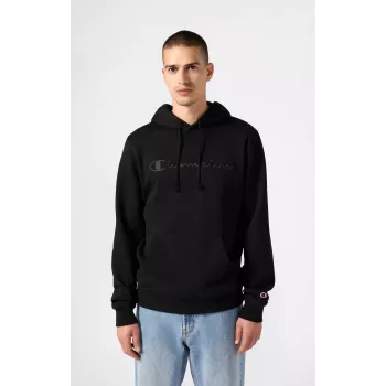 Champion Men's Hooded Sweatshirt Black 220271 KK001 Size S