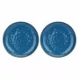 ROSE&TULIPANI Concerto Blu Avio Set of 2 Round Platters 32 cm Navy Blue