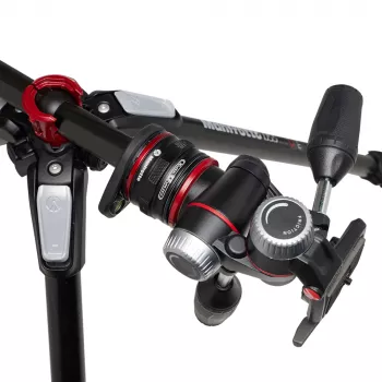 Manfrotto MK055CXPRO33WQR Carbon Fibre 3-Section Tripod with XPRO 3-Way Head