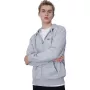 Men's Champion Full Zip Hoodie Grey Melange 220260 EM021 M