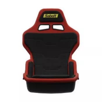 Sabelt SRP-1 Sim Racing Seat, Fiberglass Shell, Formula Design, Padded - Racing Black