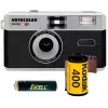 Swiss+Go Novocolor 35mm analog camera pack with flash, case, strap and Kodak film (SWI401608)