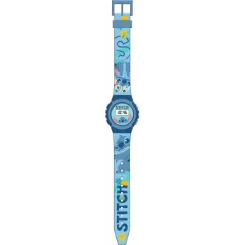 Kids Digital Wrist Watch for Children with Lilo & Stitch Disney Theme LAS4196