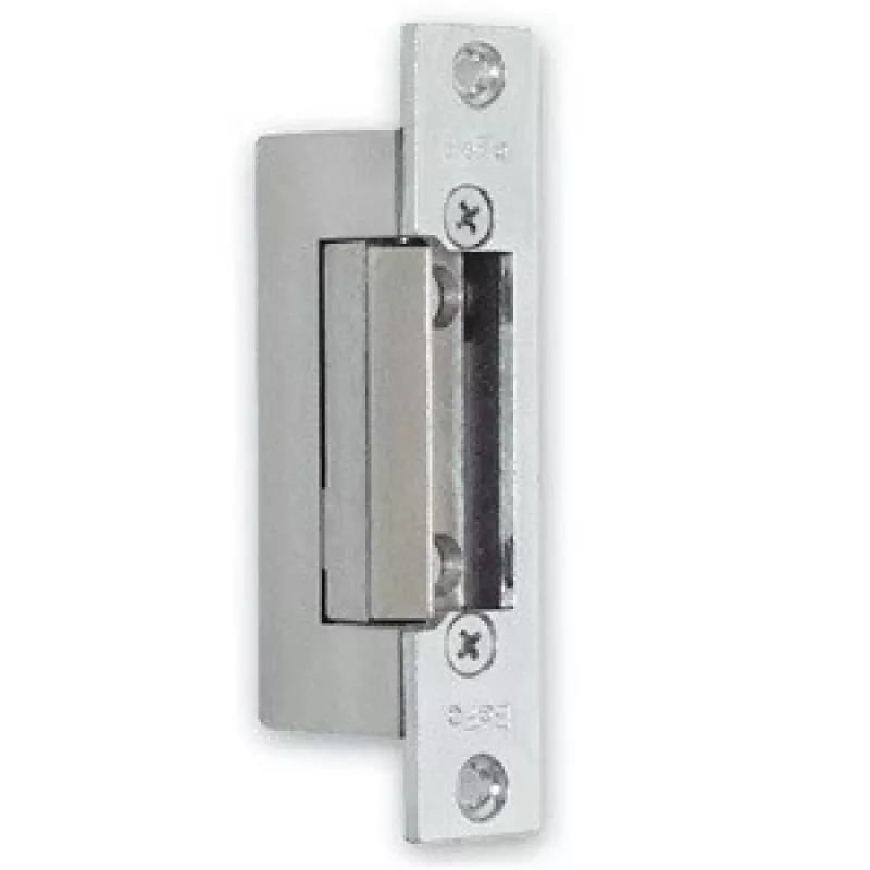 2N 11211MB Electric Strike Lock, Mechanical Blocking, 12V DC, 230mA, Low Consumption, Metallic Grey