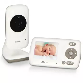 Alecto DVM71 Video Baby Monitor with 2.4 inch Color Display and Camera