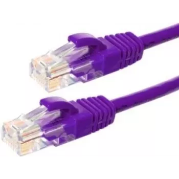 DSIT CAT6 U/UTP Network Patch Cable, 3m, Violet, 100% Copper (DC-68-030)