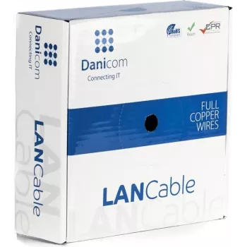 DSIT DANICOM CAT6 FTP 50m Solid Conductor Cable - LSZH (Dca)