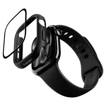 SPIGEN Thin Fit 360 Apple Watch 10 / 11 (46 mm) Black
