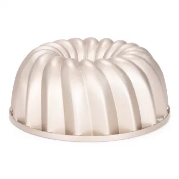 Patisse PAT-04502 Non-Stick Carbon Steel Mini Bundt Pan Set, 6-Piece, Black