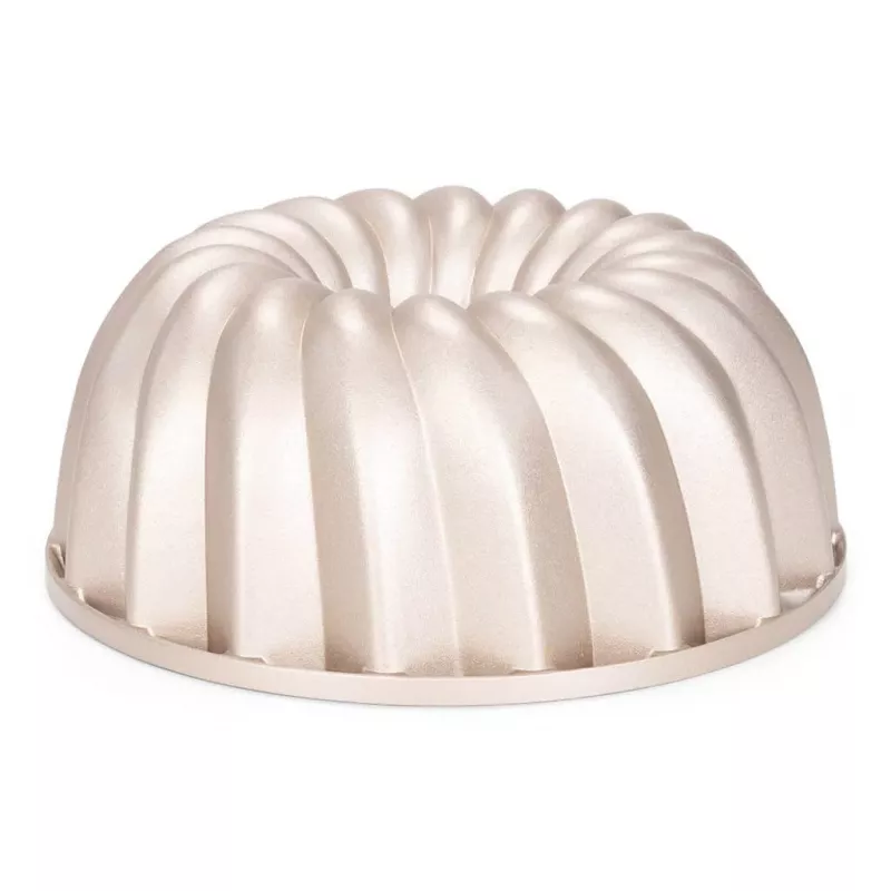 Patisse PAT-04502 Non-Stick Carbon Steel Mini Bundt Pan Set, 6-Piece, Black