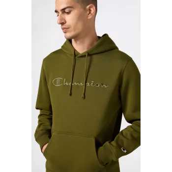 Champion Men's Hooded Sweatshirt Olive 220271 GS585 L