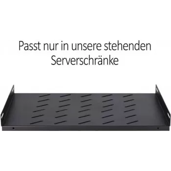 DSIT DS-FH100 Fixed Shelf for 1000 mm Deep Server Racks, 1U, 19 inch, Black