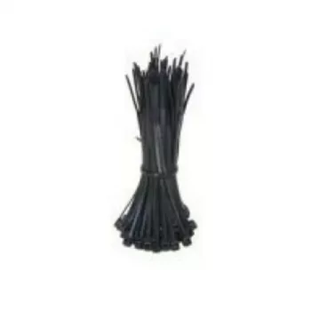 DSIT Cable Tie 365mm Black 100-Pack (7.5mm Width, 540N Tensile Strength, PA66)