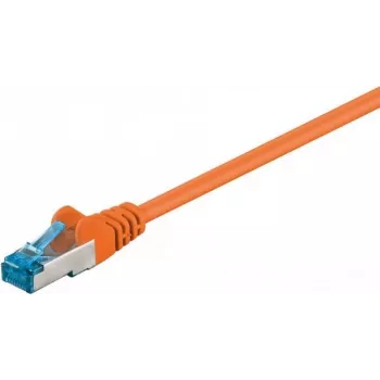 DSIT CAT 6a S/FTP LSOH Network Patch Cable, 3m, Orange, 10Gbps, RJ45