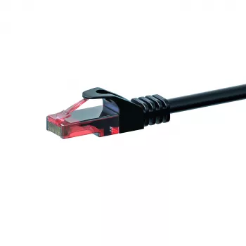 DSIT CAT6 U/UTP Network Cable, 50 m, Black, 100% Copper (DC-60-500)