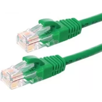 DSIT CAT5e Network Patch Cable U/UTP 5m Green 100% Copper Gigabit Ethernet RJ45