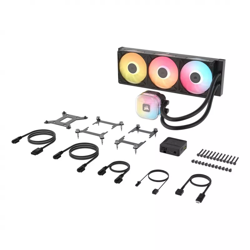 CORSAIR iCUE LINK TITAN II 360 RX RGB Black Liquid CPU Cooler