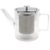Bredemeijer San Remo 1.0L Double-Walled Glass Teapot with Infuser