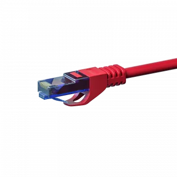 DSIT UTP CAT6a 0.25 m Red 100% Copper Patch Cable (DC-U6A5-002)
