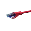 DSIT UTP CAT6a 0.25 m Red 100% Copper Patch Cable (DC-U6A5-002)