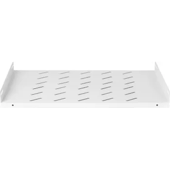 DSIT 1U Fixed Equipment Shelf for 600mm Deep Wall-Mount Cabinets, White
