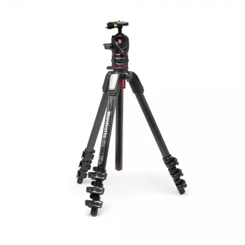Manfrotto MK055CXPRO4BHQR Carbon Fibre Tripod with Ball Head