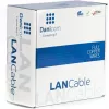 DSIT DANICOM CAT6A UTP 50m Outdoor Solid Conductor PE Cable (Fca) - Black