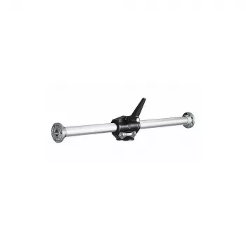 Manfrotto 131D Lighting Stand Side Arm / Crossbar - 30 cm Aluminium Arm with Dual 16mm Spigots, 5 kg Load Capacity