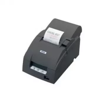 Epson TM-U220A Two-Colour Dot Matrix Receipt Printer, Serial, Auto Cutter, Dark Grey