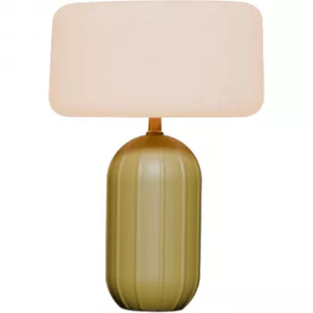 Newgarden Phoebe 40 Olive Rechargeable LED Table Lamp with RGB + Warm White, IP65, Dimmable, Remote Control, 20h Battery Life