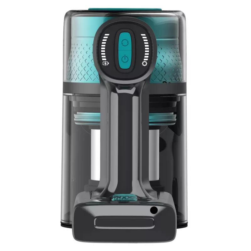 Cecotec Conga Rockstar P50 Cordless 3-in-1 Stick Vacuum Cleaner, 24 kPa Suction, 65 min Runtime, Brushless Motor, LED Display, Black/Turquoise