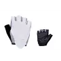 Author Lady Sport Gel Women's Short Finger Cycling Gloves, Size L, Black/White